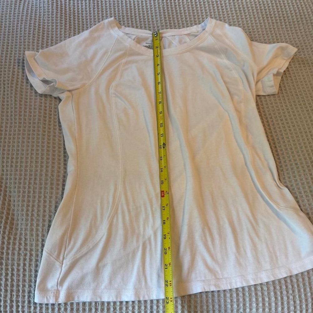 Exertek White Raglan Athletic Tee - Picture 5 of 5